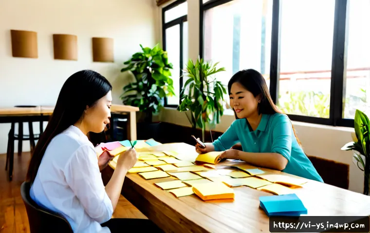 Home 30 협력적 창의성을 위한 고객 피드백 활용 - Photorealistic modern Vietnamese small-business workshop, diverse team of Vietnamese designers and s...